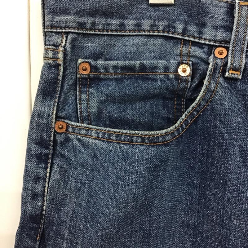 リーバイストラウスアンドコー Levi Strauss & co. パンツ デニム、ジーンズ デニムパンツ ワイドパンツ カジュアルパンツ 34 無地 インディゴ / インディゴ / メンズ USED 古着 中古 10128719