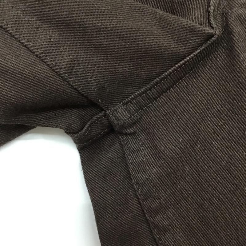 ベンデイビス BEN DAVIS パンツ チノパン チノパン ワイドパンツ カジュアルパンツ 30インチ 無地 茶 / ブラウン / メンズ USED 古着 中古 10135840