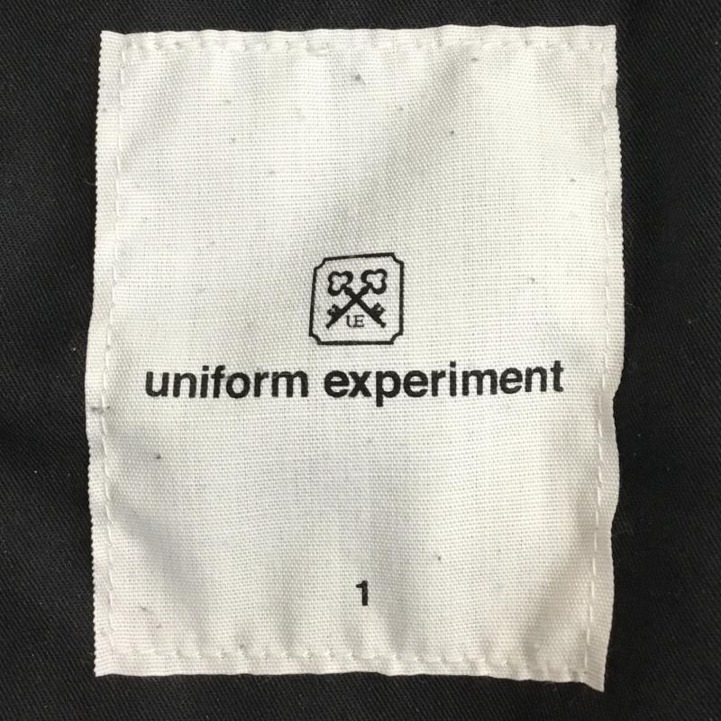 ユニフォームエクスペリメント uniform experiment パンツ ワークパンツ、ペインターパンツ UE-240002 1 無地 黒 / ブラック / メンズ USED 古着 中古 10135811