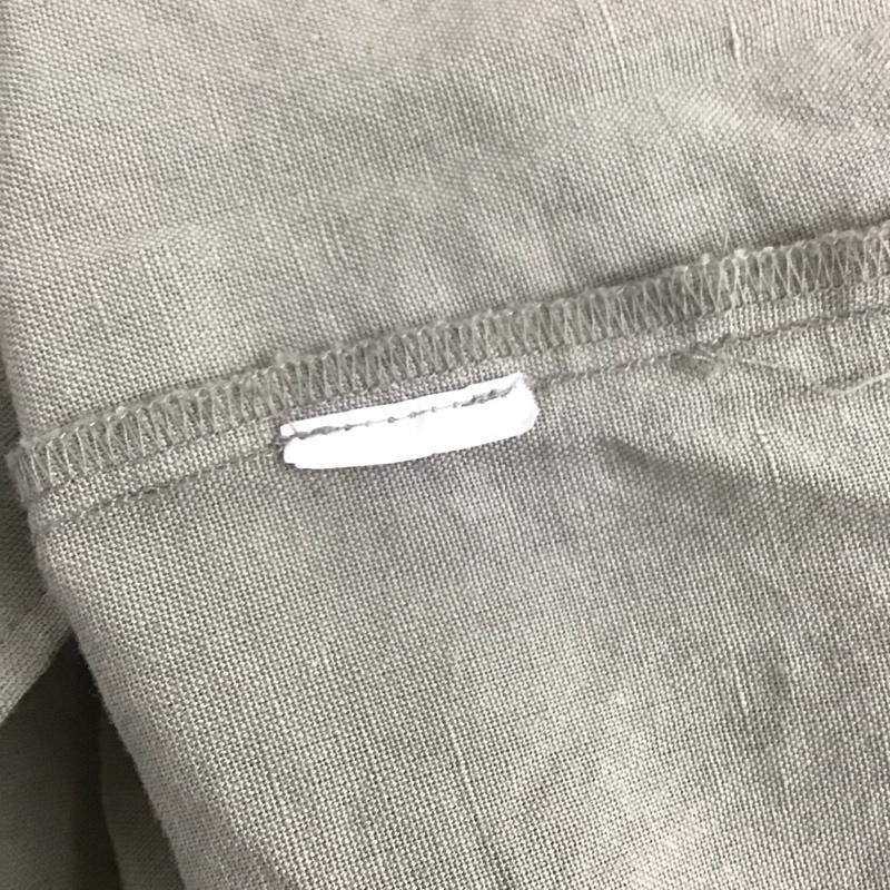 ザラ ZARA シャツ、ブラウス 七分袖 XS 無地 カーキ / カーキ / レディース USED 古着 中古 10130378