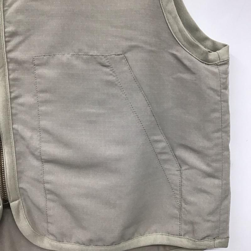 ニコアンド niko and... ベスト ベスト NKM31709FL 前開き L 無地 ベージュ / ベージュ / レディース USED 古着 中古 10138918