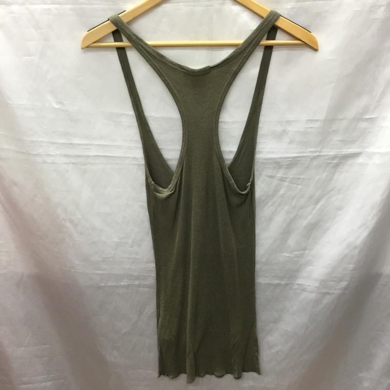 ディーゼル DIESEL タンクトップ タンクトップ バッククロス XS 無地 カーキ / カーキ / レディース USED 古着 中古 10118192