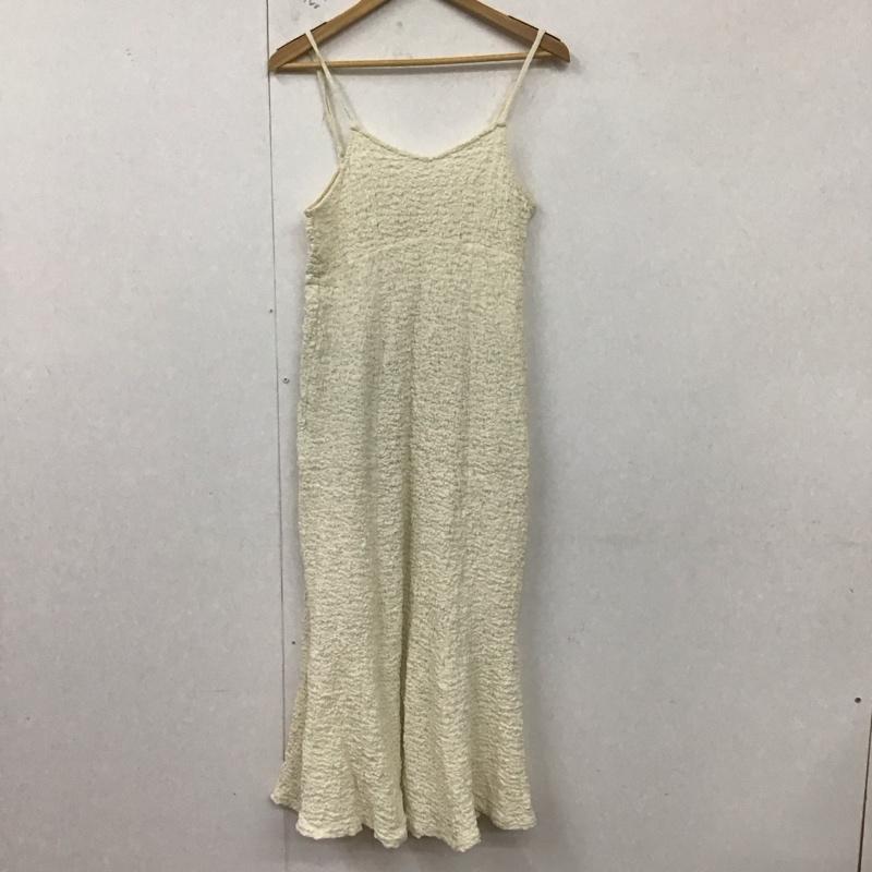 ダブルクローゼット w closet ワンピース ロングスカート FREE 無地 白 / ホワイト / レディース USED 古着 中古 10129153