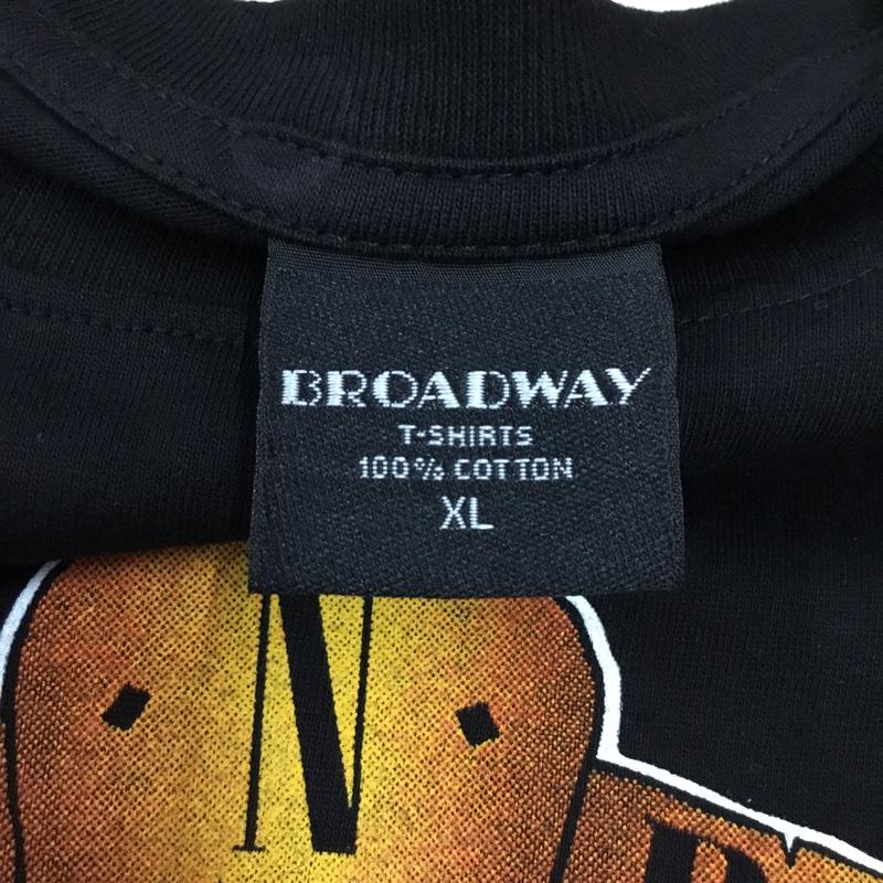 古着 USED Tシャツ 半袖 半袖カットソー プリントTシャツ クルーネックカットソー バンドTシャツ XL プリント 黒 / ブラック / メンズ USED 古着 中古 10106922