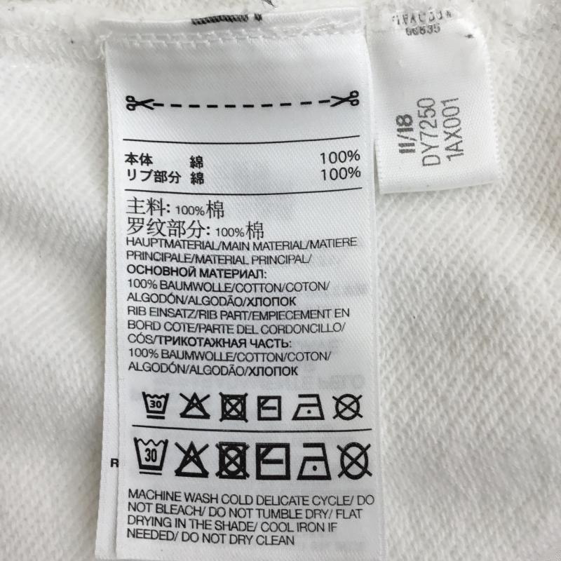 ワイスリー Y-3 パーカー 長袖 adidas DY7250 XL 無地 白 / ホワイト / メンズ USED 古着 中古 10134387