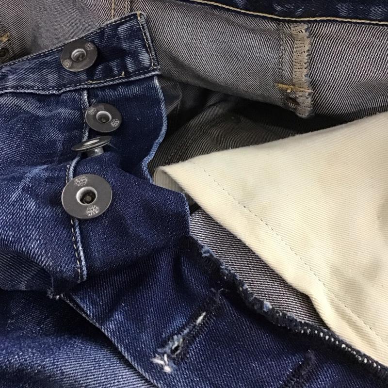 ジースターロゥ G-STAR RAW パンツ デニム、ジーンズ デニムパンツ スリムパンツ カジュアルパンツ ストレッチパンツ 29インチ 無地 インディゴ / インディゴ / メンズ USED 古着 中古 10132248