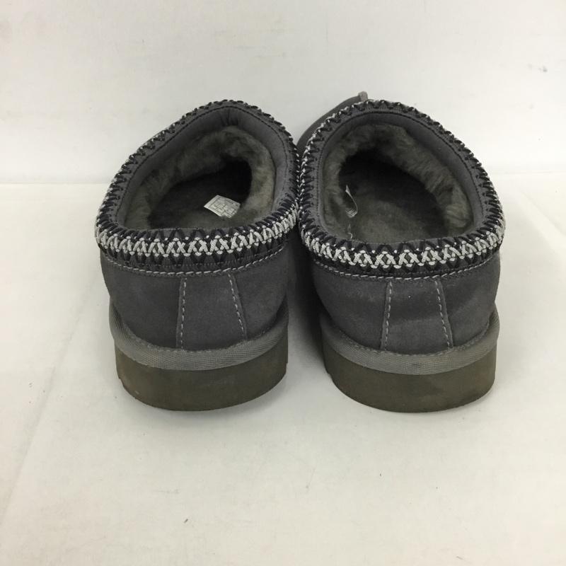 アグ UGG スリッポン スリッポン 5950 TASMAN 25cm 25.0cm ロゴ、文字 灰 / グレー / レディース USED 古着 中古 10128290