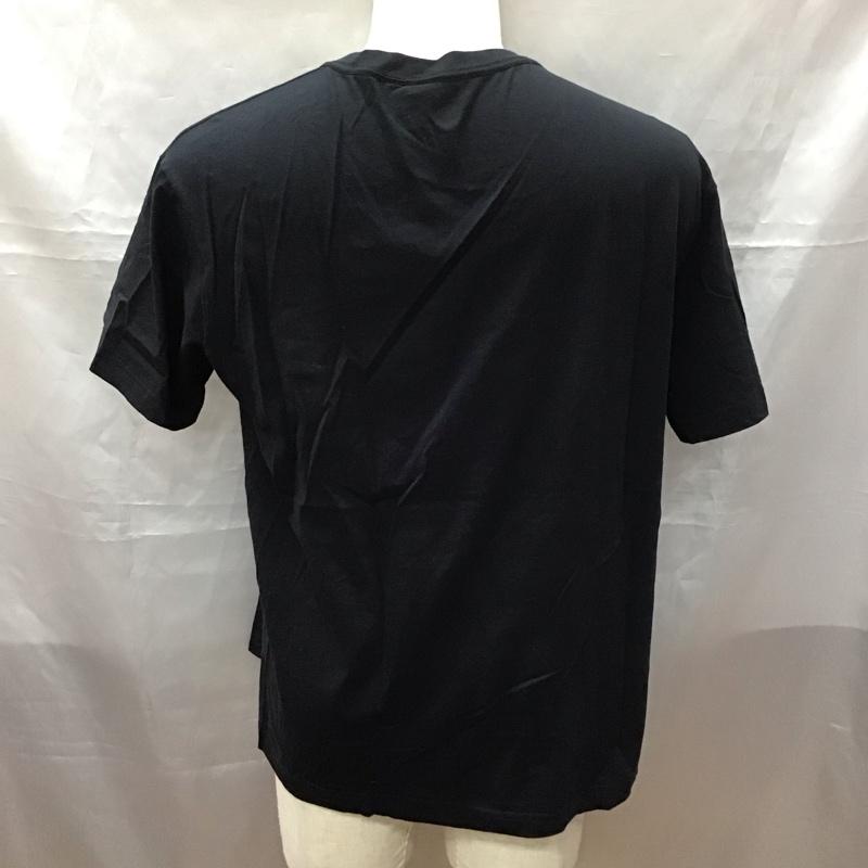 ヒューマンメード HUMAN MADE Tシャツ 半袖 半袖カットソー プリントTシャツ クルーネックカットソー M 無地 紺 / ネイビー /  メンズ USED 古着 中古 10113182