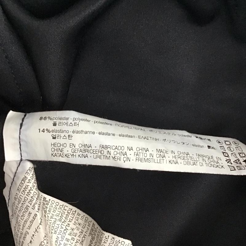 ザラベーシック ZARA BASIC カーディガン 長袖 長袖カーディガン 長袖カットソー ノーカラージャケット 前開カーディガン M 無地 黒 / ブラック / レディース USED 古着 中古 10122458