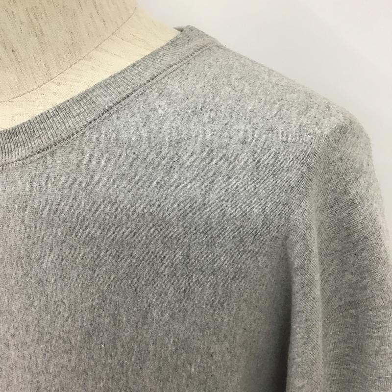 アンディフィーテッド UNDEFEATED トレーナー 長袖 長袖スウェット クルーネックトレーナー リブスウェット XXL ロゴ、文字 灰 / グレー / メンズ USED 古着 中古 10105591