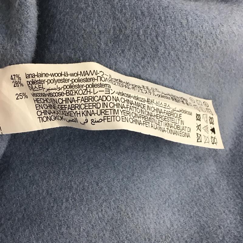 ザラ ZARA コート コート一般 M 無地 水色 / ライトブルー / レディース USED 古着 中古 10106393