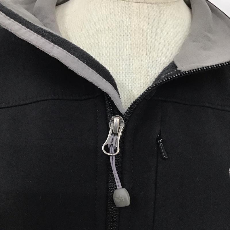 ザノースフェイス THE NORTH FACE ジャケット、上着 ジャンパー、ブルゾン L ロゴ、文字 黒 / ブラック / レディース USED 古着 中古 10106235