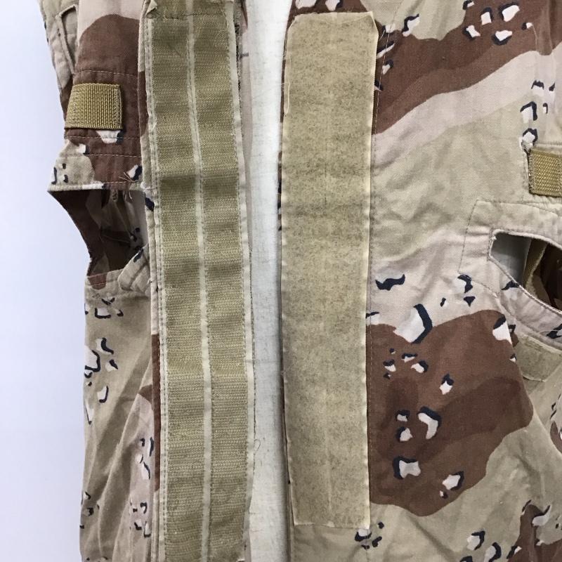 古着 USED ベスト ベスト US ARMY ボディアーマー ベスト デザートカモ ミリタリー アメリカ軍 S カモフラージュ柄・迷彩 茶 / ブラウン / X ベージュ / ベージュ / メンズ USED 古着 中古 10117974