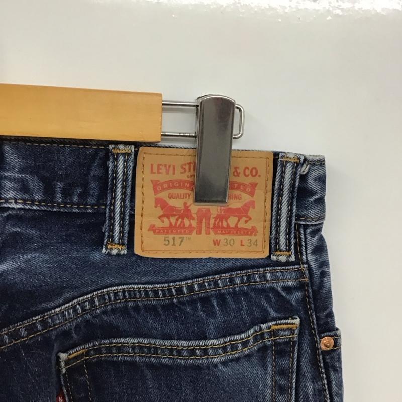 リーバイス Levi s パンツ デニム、ジーンズ 30インチ 無地 インディゴ / インディゴ /  メンズ USED 古着 中古 10128280