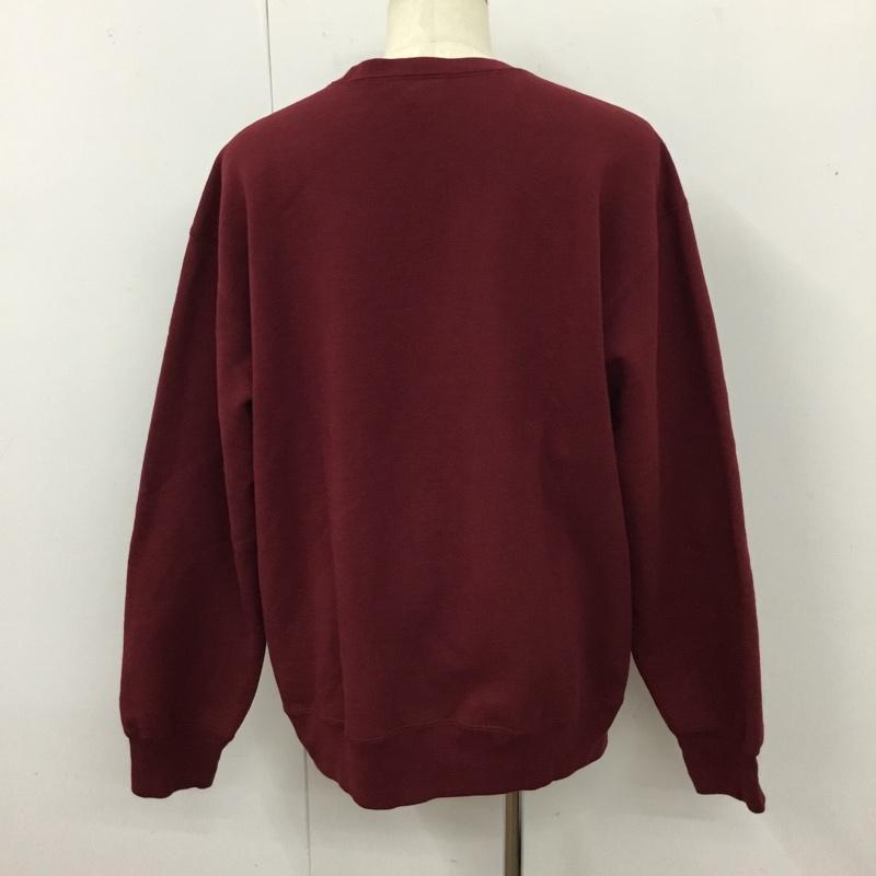 シュプリーム Supreme トレーナー 長袖 22FW BoxLogoCrewneckCardinal 長袖トレーナー XL ロゴ、文字 えんじ / ワインレッド /  メンズ USED 古着 中古 10120648