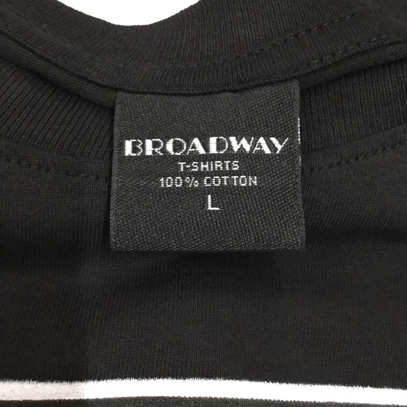 古着 USED Tシャツ 半袖 半袖カットソー プリントTシャツ クルーネックカットソー バンドTシャツ L プリント 黒 / ブラック / メンズ USED 古着 中古 10106936