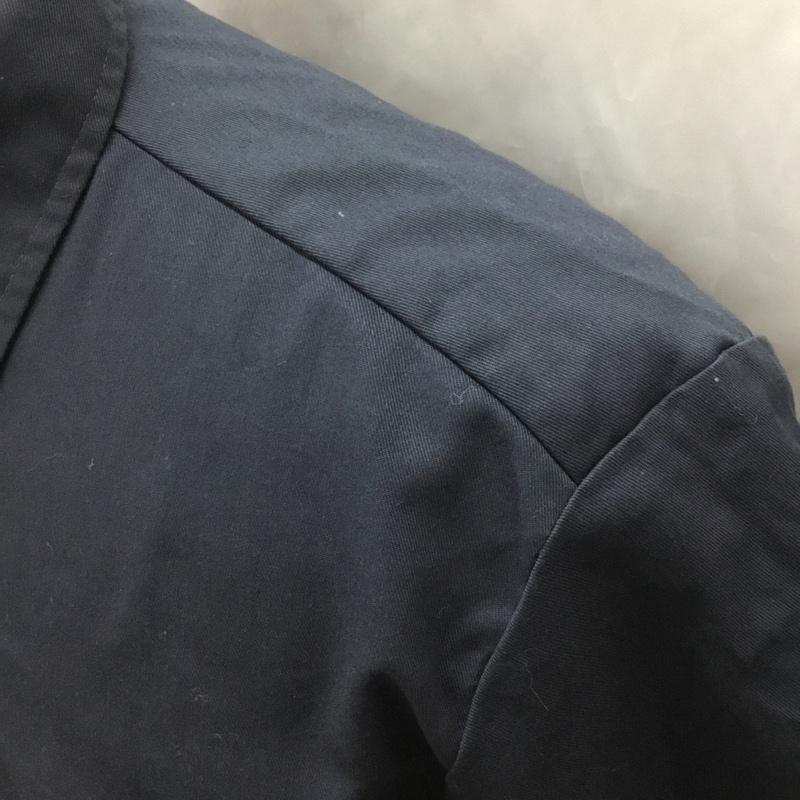 ディッキーズ Dickies シャツ、ブラウス 半袖 半袖シャツ カラーシャツ 半袖カットソー ミリタリーシャツ S 無地 紺 / ネイビー /  メンズ USED 古着 中古 10112415