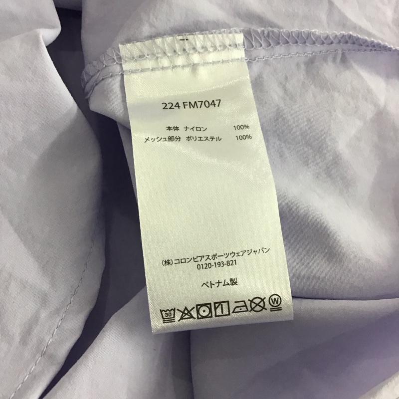 コロンビア Columbia シャツ、ブラウス 半袖 224 fm7047 半袖シャツ ボタンダウンシャツ カラーシャツ pfg XL ロゴ、文字 紫 / パープル / メンズ USED 古着 中古 10138566