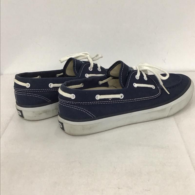 スペリー トップサイダー Sperry Top-Sider カジュアルシューズ カジュアルシューズ 13525763 デッキシューズ 8M 無地 紺 / ネイビー / X 白 / ホワイト / メンズ USED 古着 中古 10132456