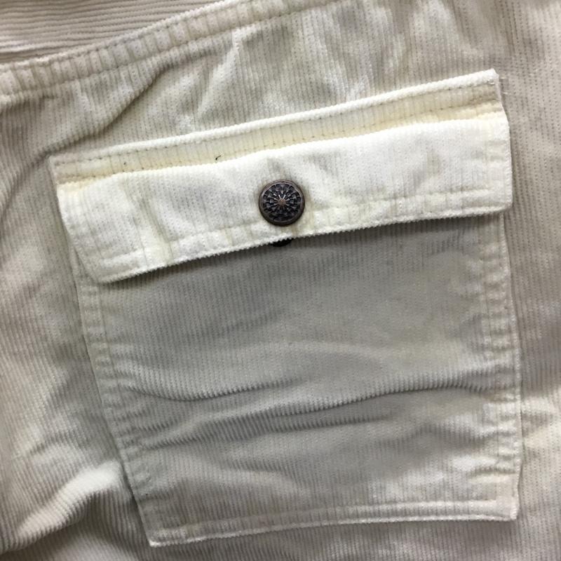 サンライトビリーバー SUNLIGHT BELIEVER パンツ ショートパンツ ショートパンツ ハーフパンツ カジュアルパンツ コーデュロイ 30インチ 無地 オフホワイト / オフホワイト /  メンズ USED 古着 中古 10121622