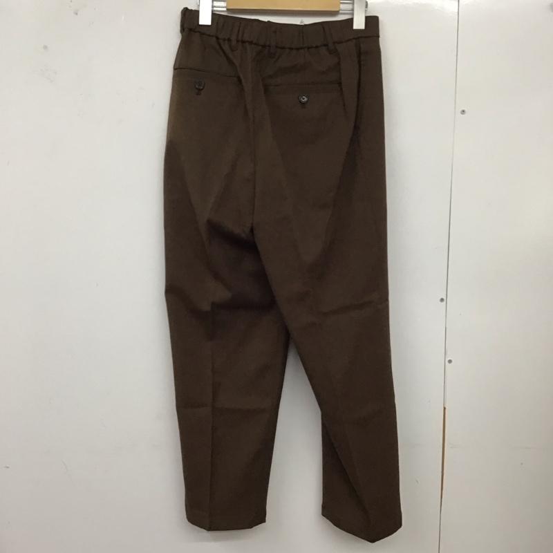 ウィム バイ リドム WYM LIDNM パンツ スラックス PT480 S 無地 茶 / ブラウン / メンズ USED 古着 中古 10128155