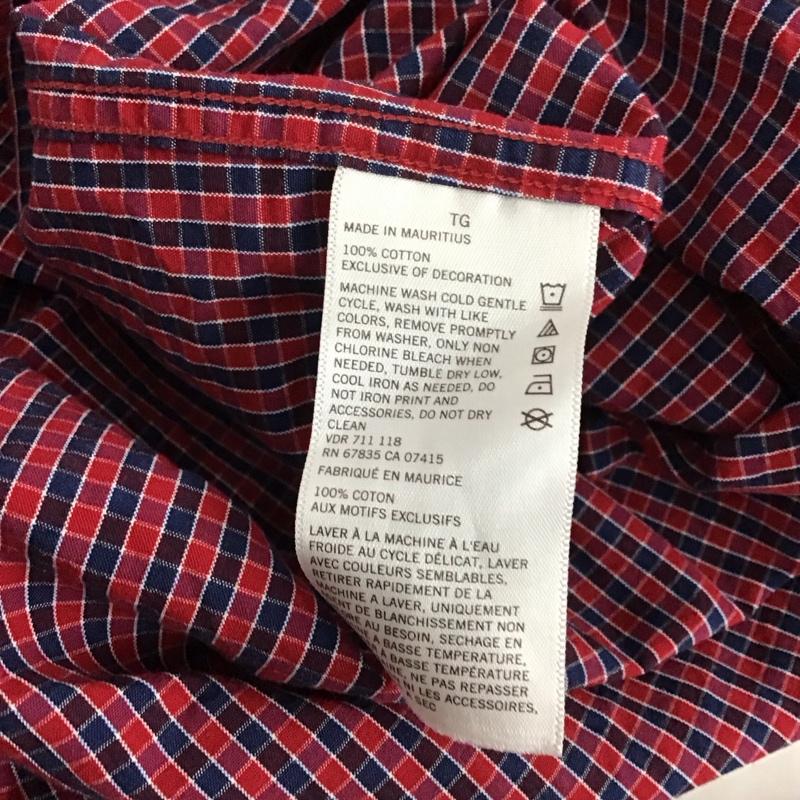 ノーティカ NAUTICA シャツ、ブラウス 長袖 長袖シャツ チェックシャツ カラーシャツ ボタンダウンシャツ XL チェック マルチカラー / マルチカラー / メンズ USED 古着 中古 10125071