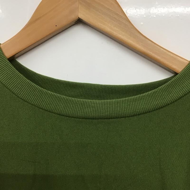チャンピオン Campion ワンピース ロングスカート CW-S002 スウェットワンピース M 刺繍 カーキ / カーキ /  レディース USED 古着 中古 10133145