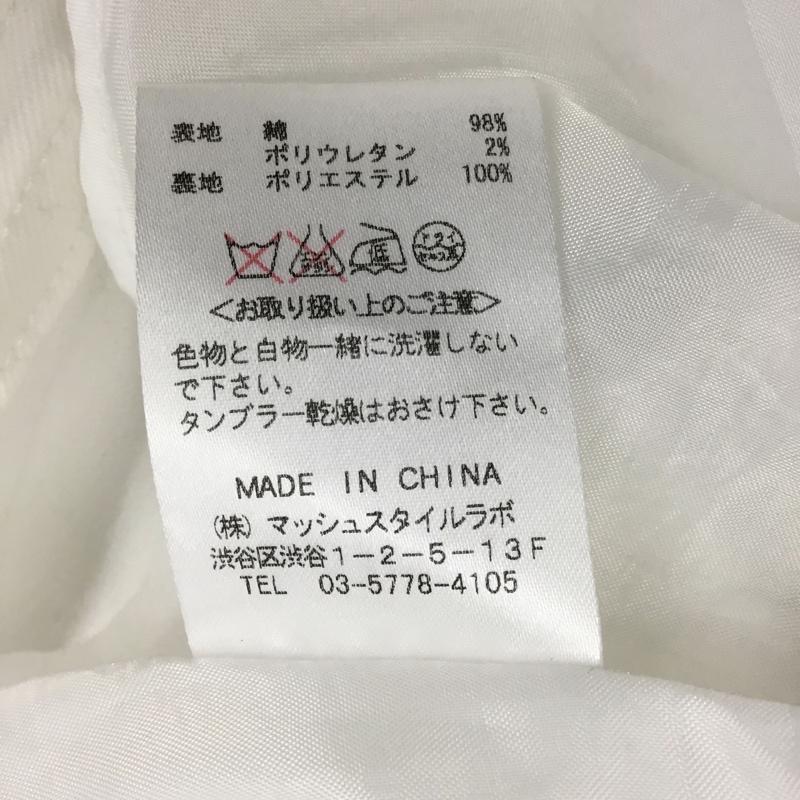 スナイデル SNIDEL スカート ミニスカート デニムミニスカート フレアスカート カジュアルスカート 0 無地 白 / ホワイト / レディース USED 古着 中古 10114299