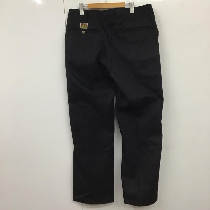 ベンデイビス BEN DAVIS パンツ ワークパンツ、ペインターパンツ ワークパンツ ワイドパンツ カジュアルパンツ 36 無地 黒 / ブラック / メンズ USED 古着 中古 10134687