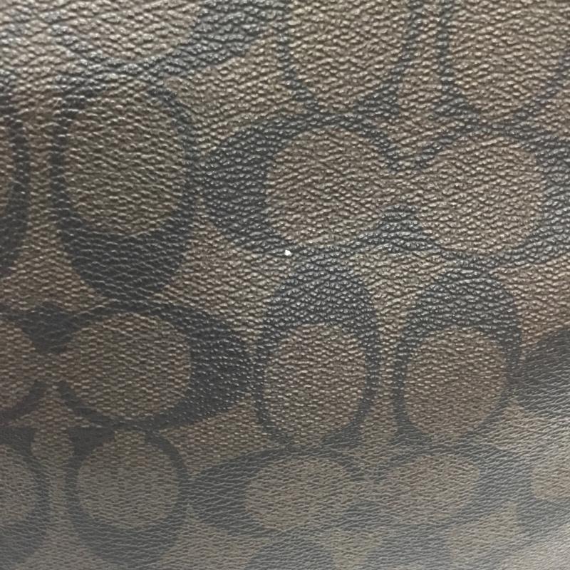 コーチ COACH ショルダーバッグ ショルダーバッグ F29210 シグネチャー ロゴ、文字 赤 / レッド / X ダークブラウン / ダークブラウン / レディース USED 古着 中古 10117647
