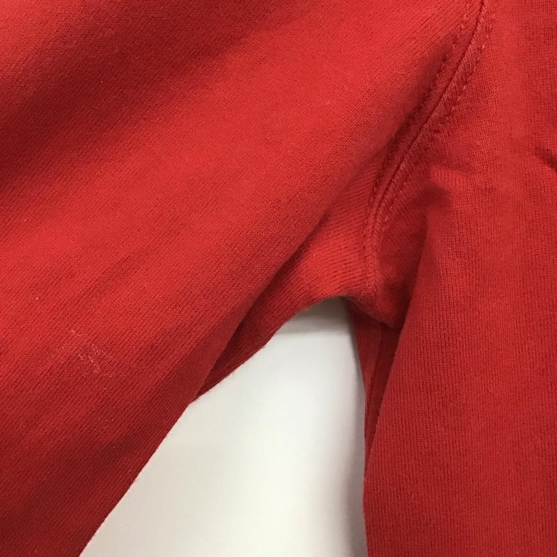 ポロジーンズ Polo Jeans Co. カットソー 長袖 KK-WJ-HM-2036 ラガーシャツ RALPH LAUREN M ロゴ、文字 赤 / レッド / レディース USED 古着 中古 10133552