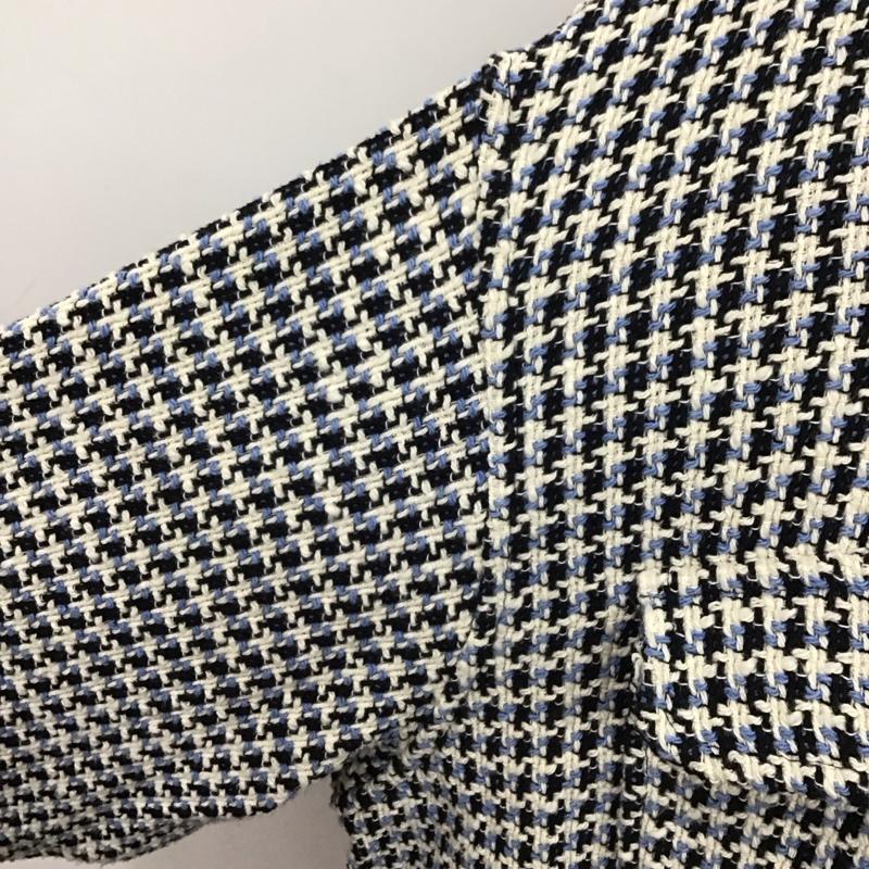 ザラ ZARA ジャケット、上着 ジャケット、ブレザー カラージャケット カジュアルジャケット アウター L チェック マルチカラー / マルチカラー / レディース USED 古着 中古 10115738