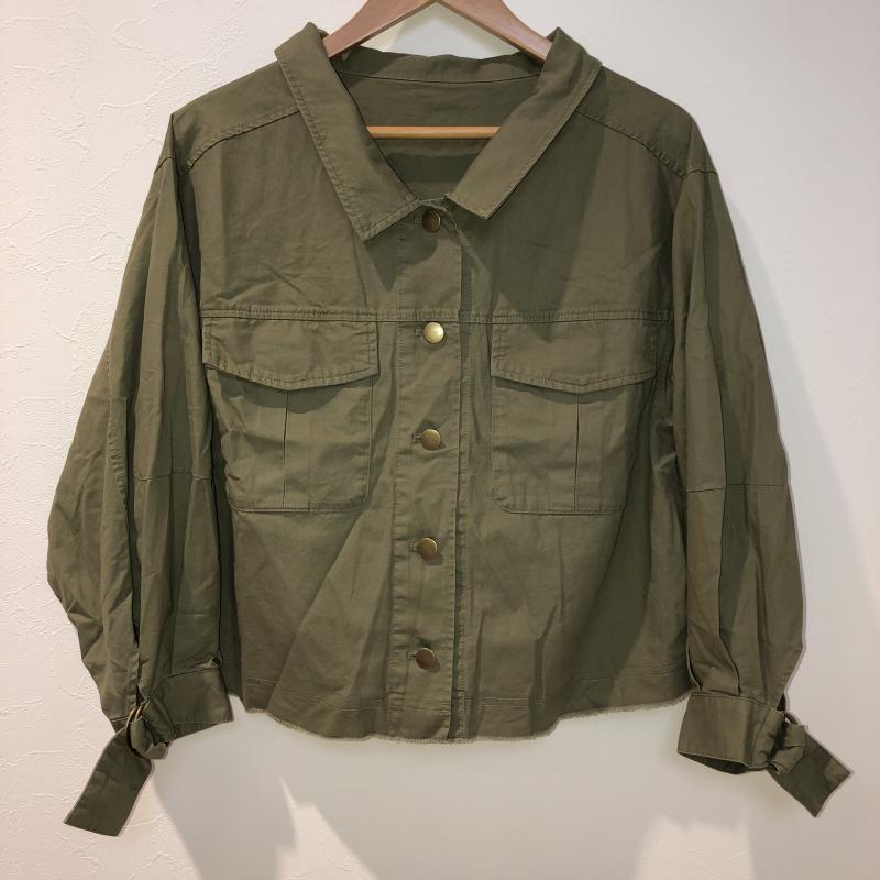 エブリィベリーナイスクラップ EVERY. VERY NICE CLAUP ジャケット、上着 ジャケット、ブレザー FREE 無地 緑 / グリーン / レディース USED 古着 中古 10013306