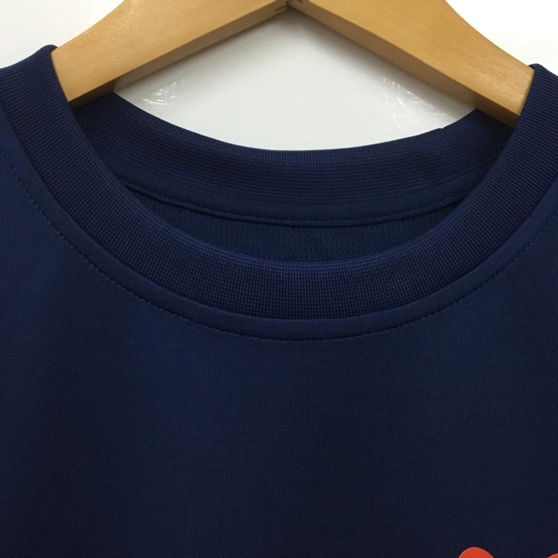 バタフライ BUTTERFLY Tシャツ 半袖 45230-178-0-106 卓球ウェア スポーツウェア タグ付き ウィンロゴ S ワンポイント 紺 / ネイビー / メンズ USED 古着 中古 10135671
