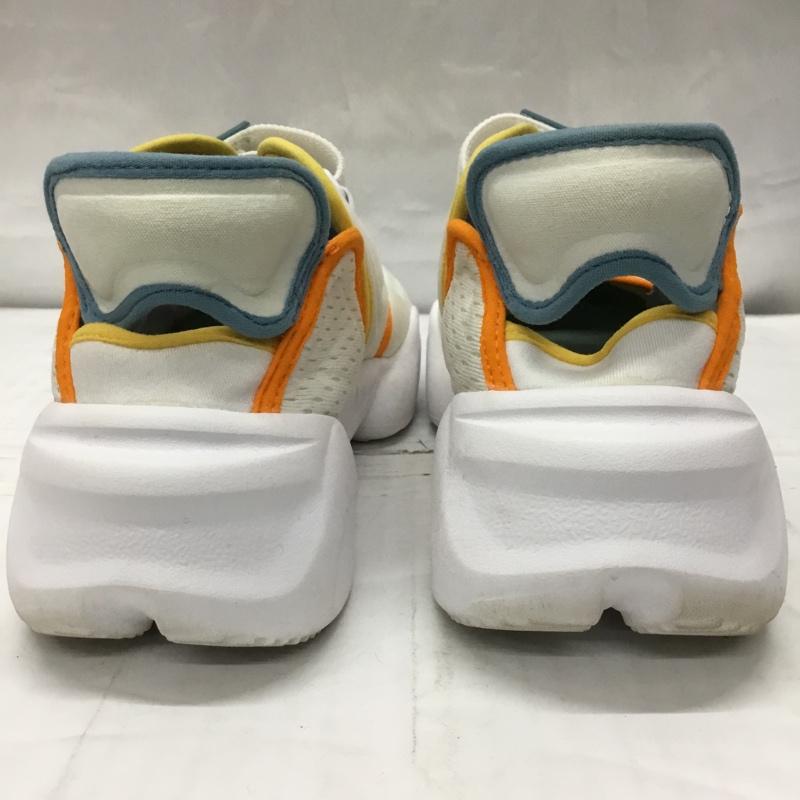 ナイキ NIKE スニーカー スニーカー DJ4669-100 W AQUA RIFT 24cm 24.0cm ワンポイント 白 / ホワイト / X 橙 / オレンジ / X 黄 / イエロー / X 水色 / ライトブルー / レディース USED 古着 中古 10106284