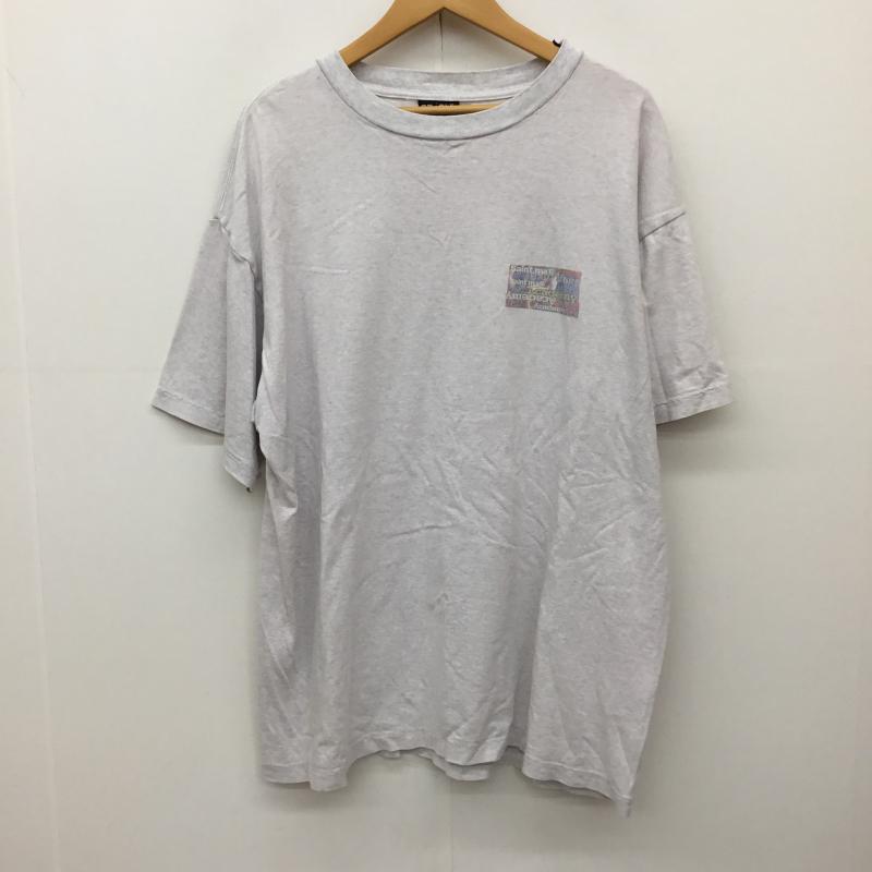 セントマイケル SAINT MICHAEL Tシャツ 半袖 SA SS TEE ST M6 ACDMY XL プリント 灰 / グレー / メンズ USED 古着 中古 10138859