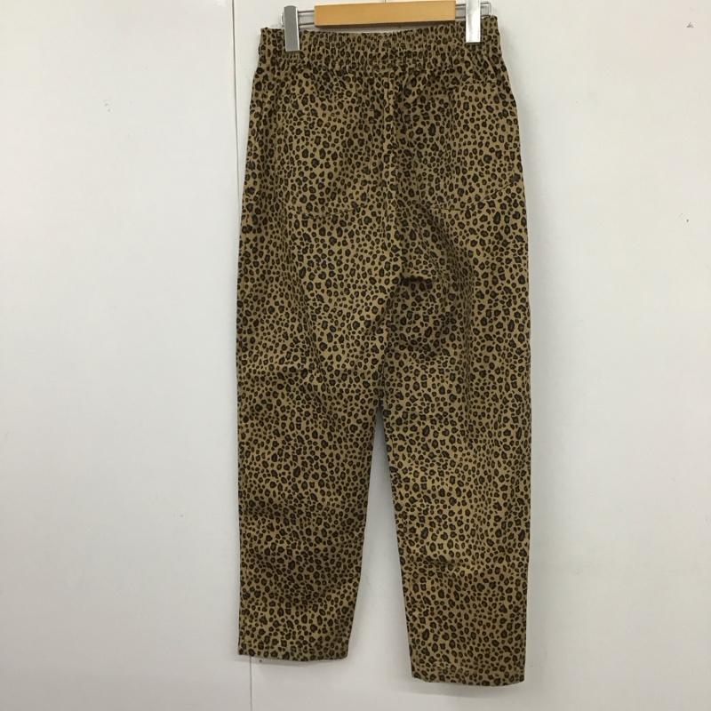 フリークスストア FREAK S STORE パンツ ワークパンツ、ペインターパンツ ワークパンツ ワイドパンツ カジュアルパンツ S ヒョウ柄・レオパード柄 茶 / ブラウン /  メンズ USED 古着 中古 10122975
