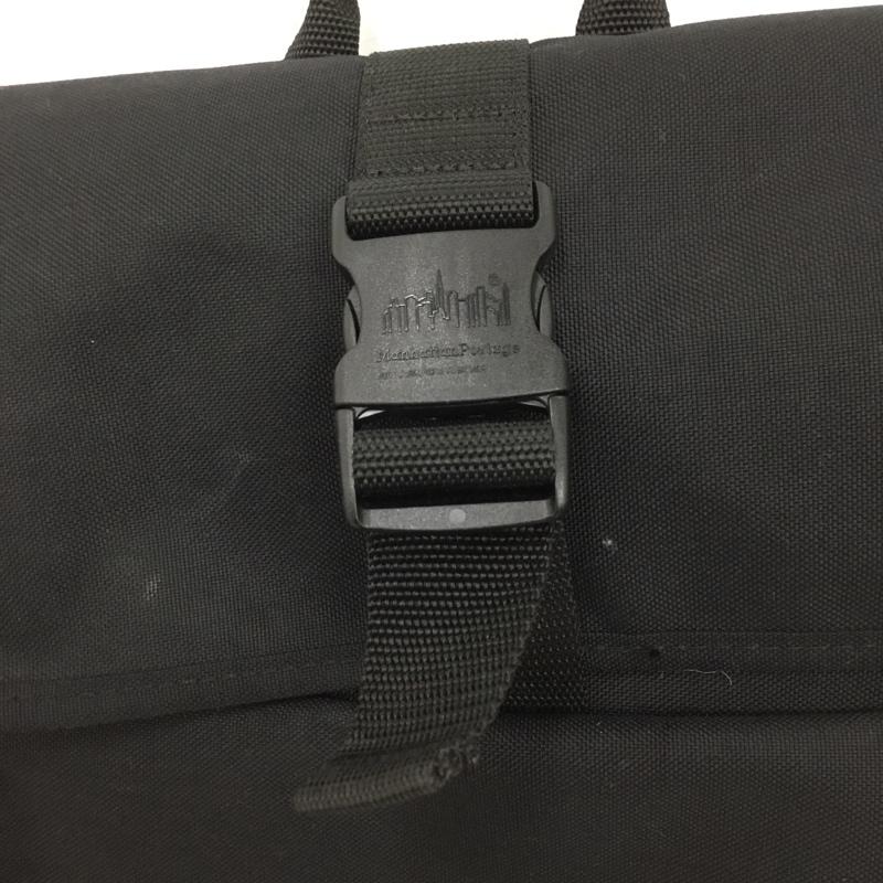 マンハッタンポーテージ Manhattan Portage リュックサック、デイパック リュックサック、デイバッグ Silvercup Backpack バックパック ロゴ、文字 黒 / ブラック / メンズ USED 古着 中古 10125091