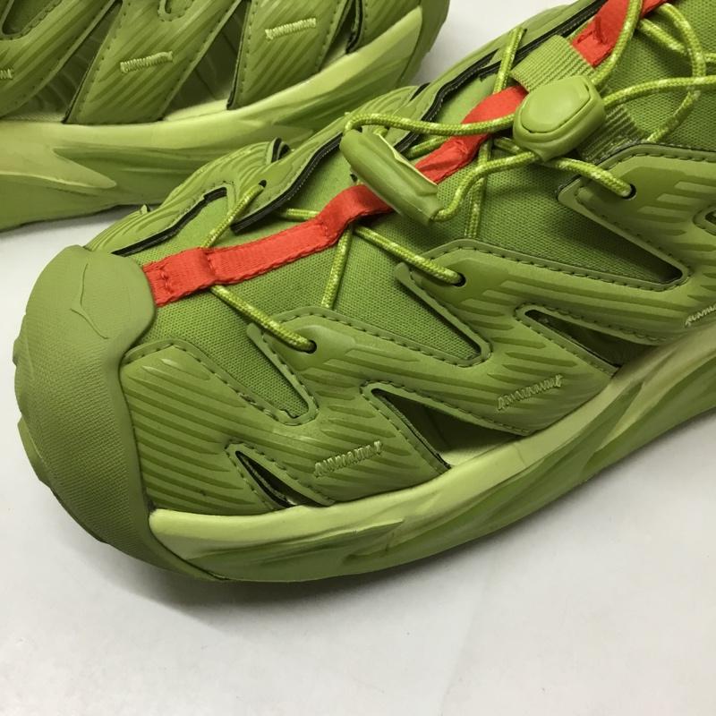ホカオネオネ HOKA ONEONE アウトドアシューズ アウトドアシューズ 1123112DCLG HOPARA 30cm スニーカー ハイキング 30.0cm ロゴ、文字 薄緑 / ライトグリーン / メンズ USED 古着 中古 10123260