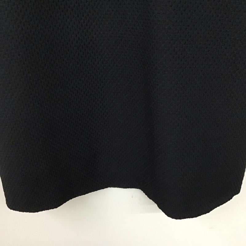 ザラ ZARA ワンピース ミニスカート L 無地 黒 / ブラック / レディース USED 古着 中古 10136657