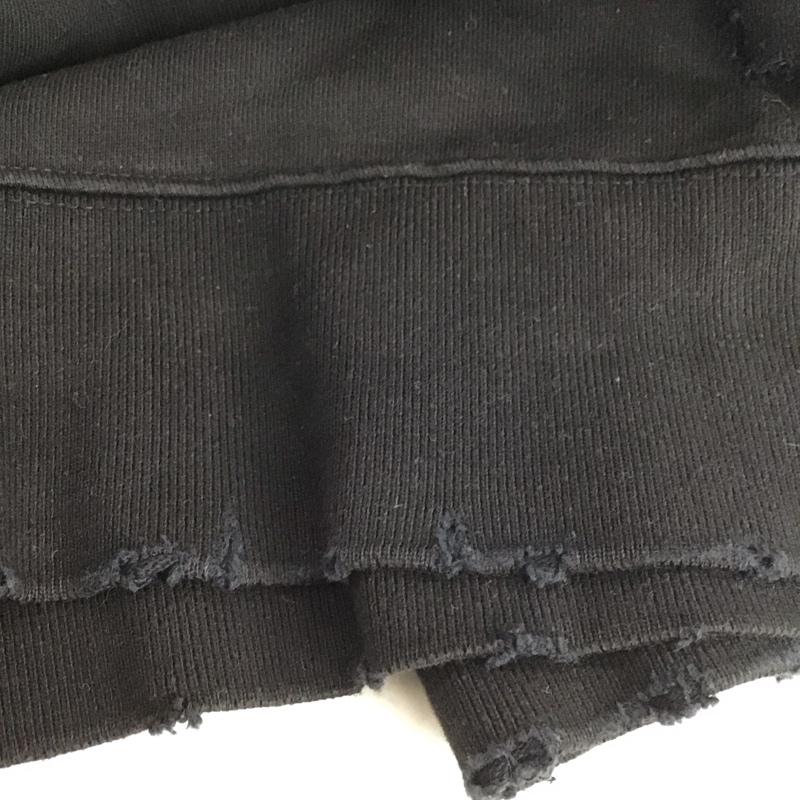 ジーナシス JEANASIS トレーナー 長袖 FREE 無地 黒 / ブラック / レディース USED 古着 中古 10137810