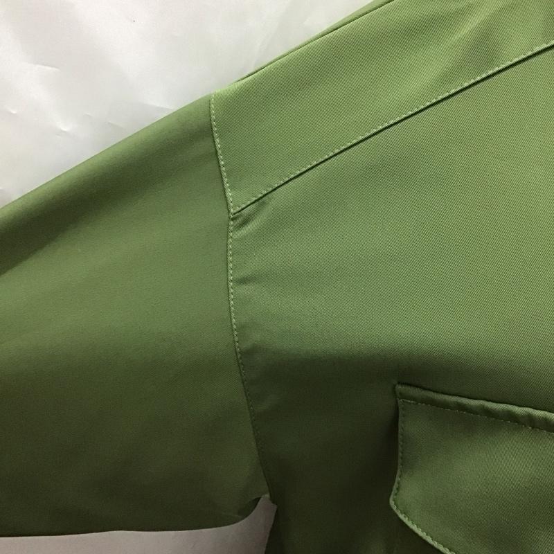 スライ SLY シャツ、ブラウス 長袖 030CAY30-5260 BACK TUCK SKIPPER SH FREE 無地 カーキ / カーキ / レディース USED 古着 中古 10115876