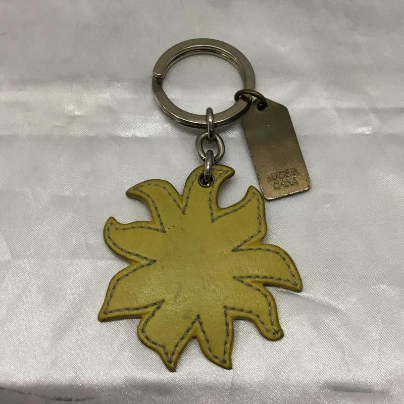 コーチ COACH キーホルダー キーホルダー 太陽 ロゴ、文字 黄 / イエロー / レディース USED 古着 中古 10118928