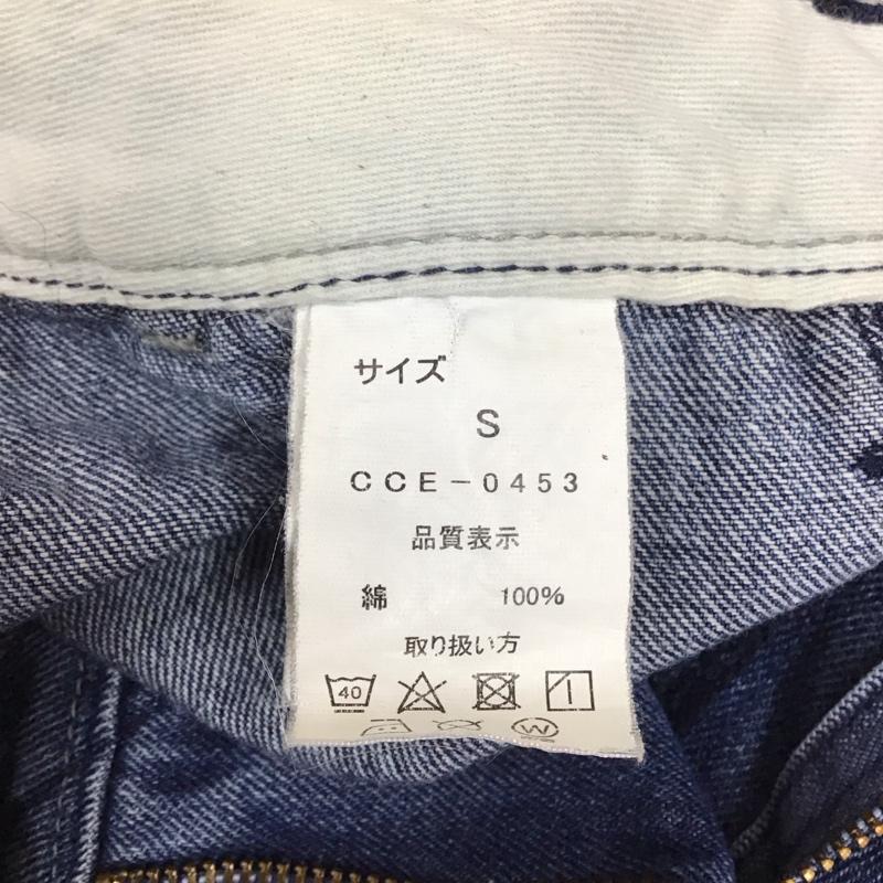 セポ cepo パンツ デニム、ジーンズ CCE-0453 ワイドパンツ S 無地 青 / ブルー / レディース USED 古着 中古 10123422