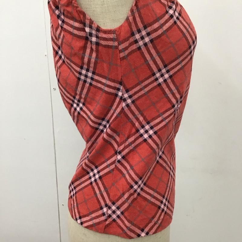 バーバリーブルーレーベル BURBERRY BLUE LABEL キャミソール キャミソール キャミソール タンクトップ ノースリーブカットソー 38 チェック マルチカラー / マルチカラー / レディース USED 古着 中古 10113811