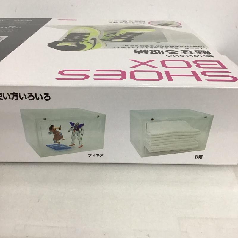 古着 USED ファッション小物 ファッション小物 シューズボックス 収納 Smile+ 3個セットSB3P002CL 箱有 ラック 無地 透明 / クリア / メンズ USED 古着 中古 10135328