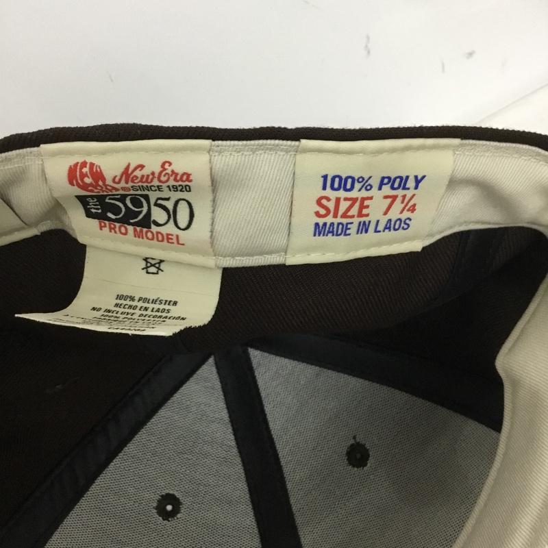 エッセンシャルズ ESSENTIALS 帽子 キャップ New Era ロゴ、文字 茶 / ブラウン / メンズ USED 古着 中古 10136960