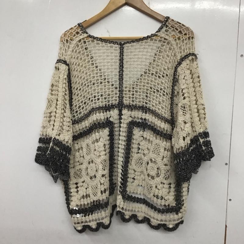 ボブ BOB カーディガン 半袖 FREE マルチカラー / マルチカラー / レディース USED 古着 中古 10139569