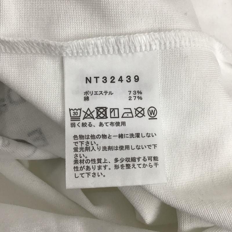 ザノースフェイス THE NORTH FACE Tシャツ 半袖 nt32439 XL プリント X ロゴ、文字 白 / ホワイト / メンズ USED 古着 中古 10119735