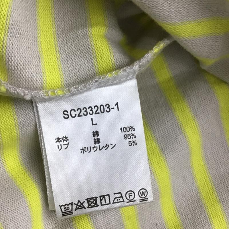 スタディオクリップ studio CLIP カットソー 長袖 ボーダー L ボーダー柄 マルチカラー / マルチカラー /  レディース USED 古着 中古 10106164